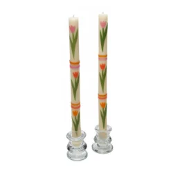 Spring|Candles & Fragrances|MacKenzie-Childs Tulip Dinner Candles, Set of 2