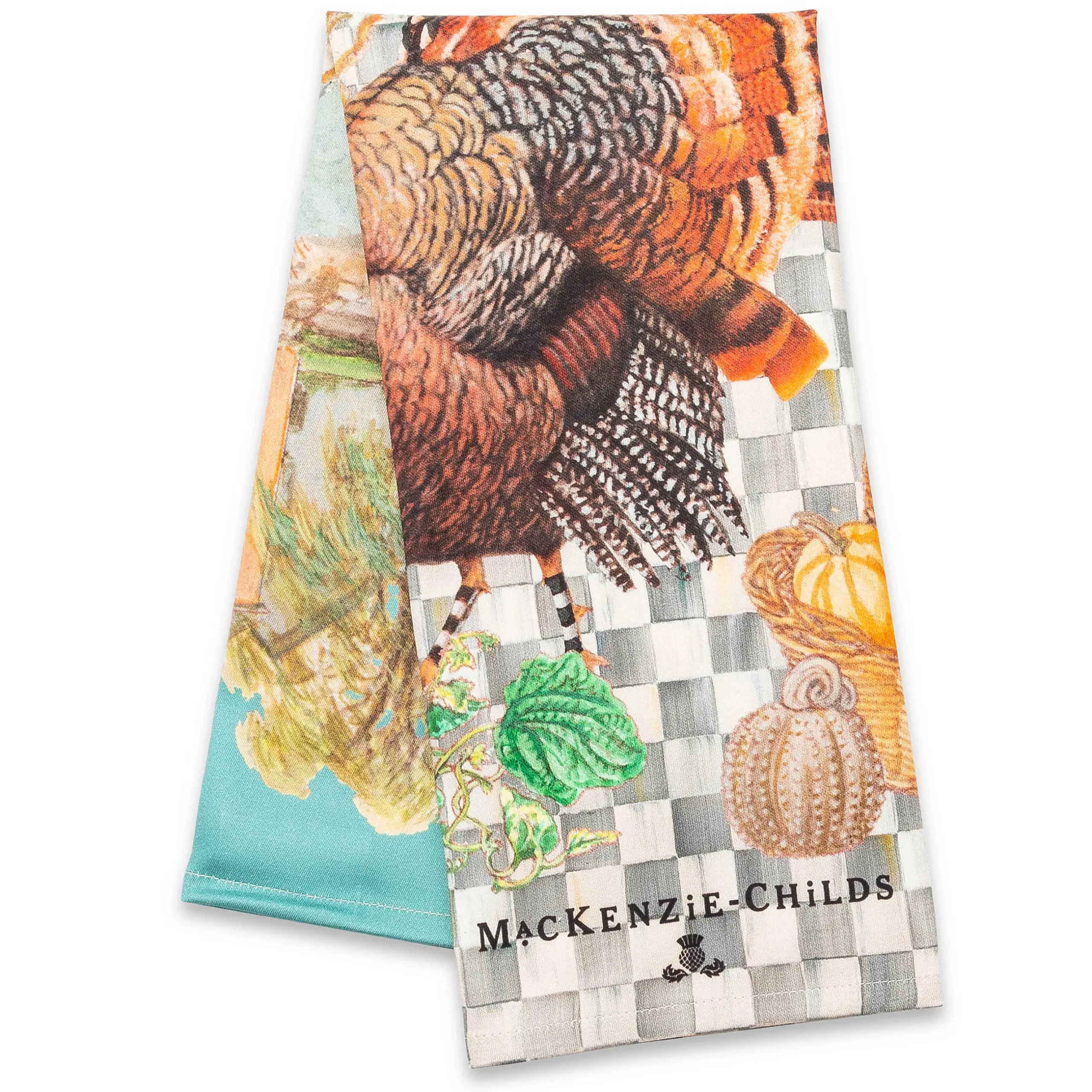The Fall Shop|Fall Entertaining|MacKenzie-Childs Turkey Dish Towel