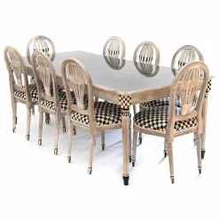 Dining Room & Kitchen|MacKenzie-Childs Tuscan Farm 84 Dining Table