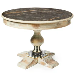 Dining Room & Kitchen|MacKenzie-Childs Tuscan Farm 39 Round Pedestal Table