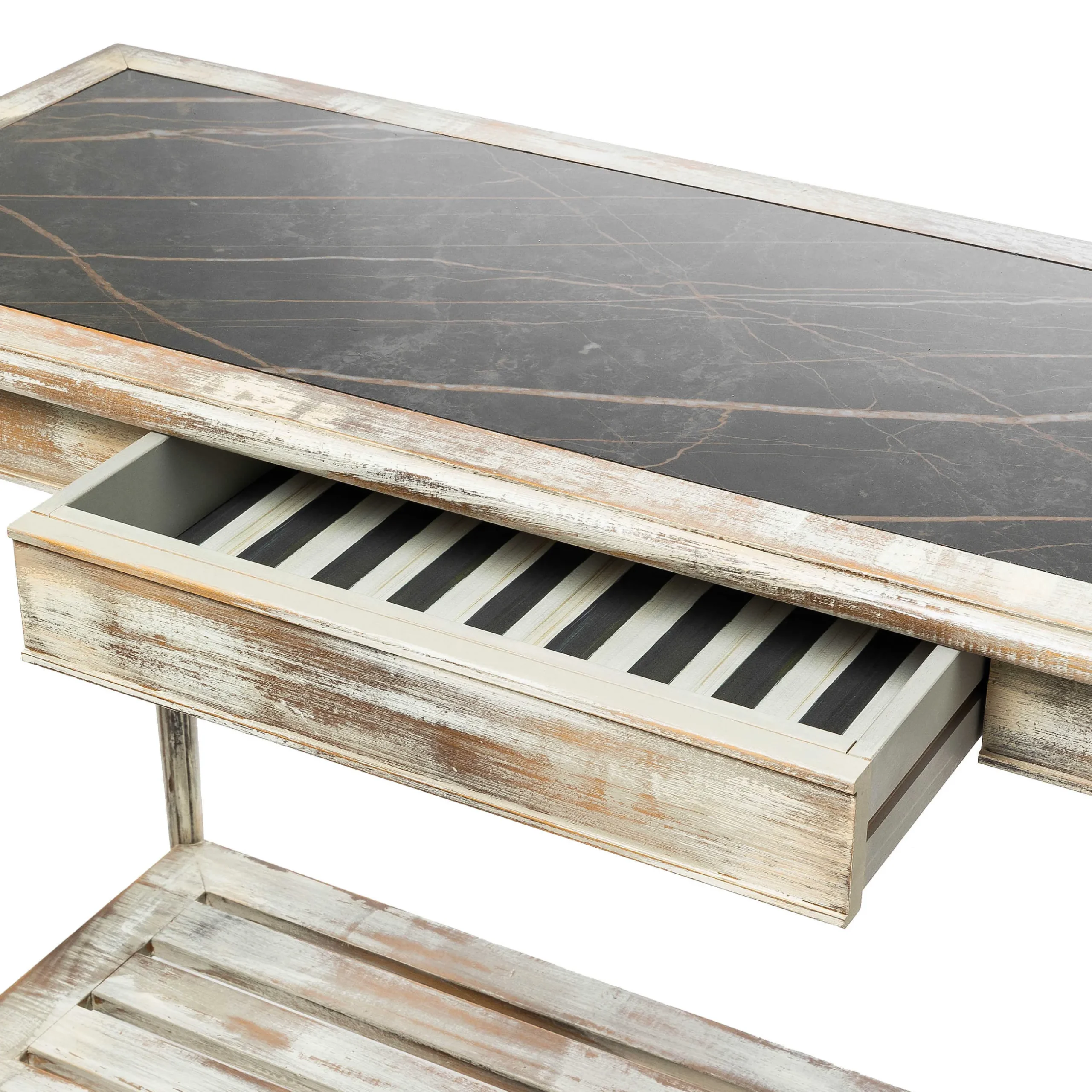 Entryway Furniture|Living Room|MacKenzie-Childs Tuscan Farm Console Table