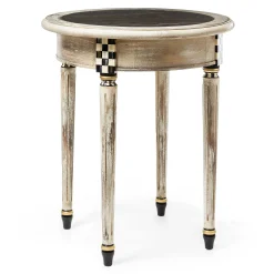Entryway Furniture|Living Room|MacKenzie-Childs Tuscan Farm Round Accent Table