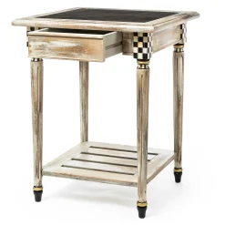 Entryway Furniture|Living Room|MacKenzie-Childs Tuscan Farm Square Accent Table