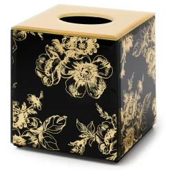 Bath & Bath Accessories|MacKenzie-Childs Twilight Toile Boutique Tissue Box Cover