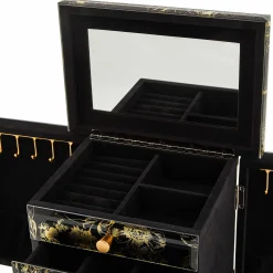 Room Accents|MacKenzie-Childs Twilight Toile Jewelry Armoire