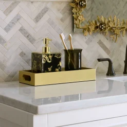 Bath & Bath Accessories|MacKenzie-Childs Twilight Toile Soap Pump