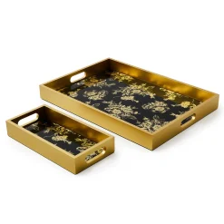 Room Accents|MacKenzie-Childs Twilight Toile Tray