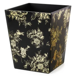 Bath & Bath Accessories|MacKenzie-Childs Twilight Toile Waste Bin