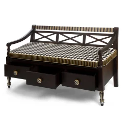 Storage Furniture|Living Room|MacKenzie-Childs Vendage Bench