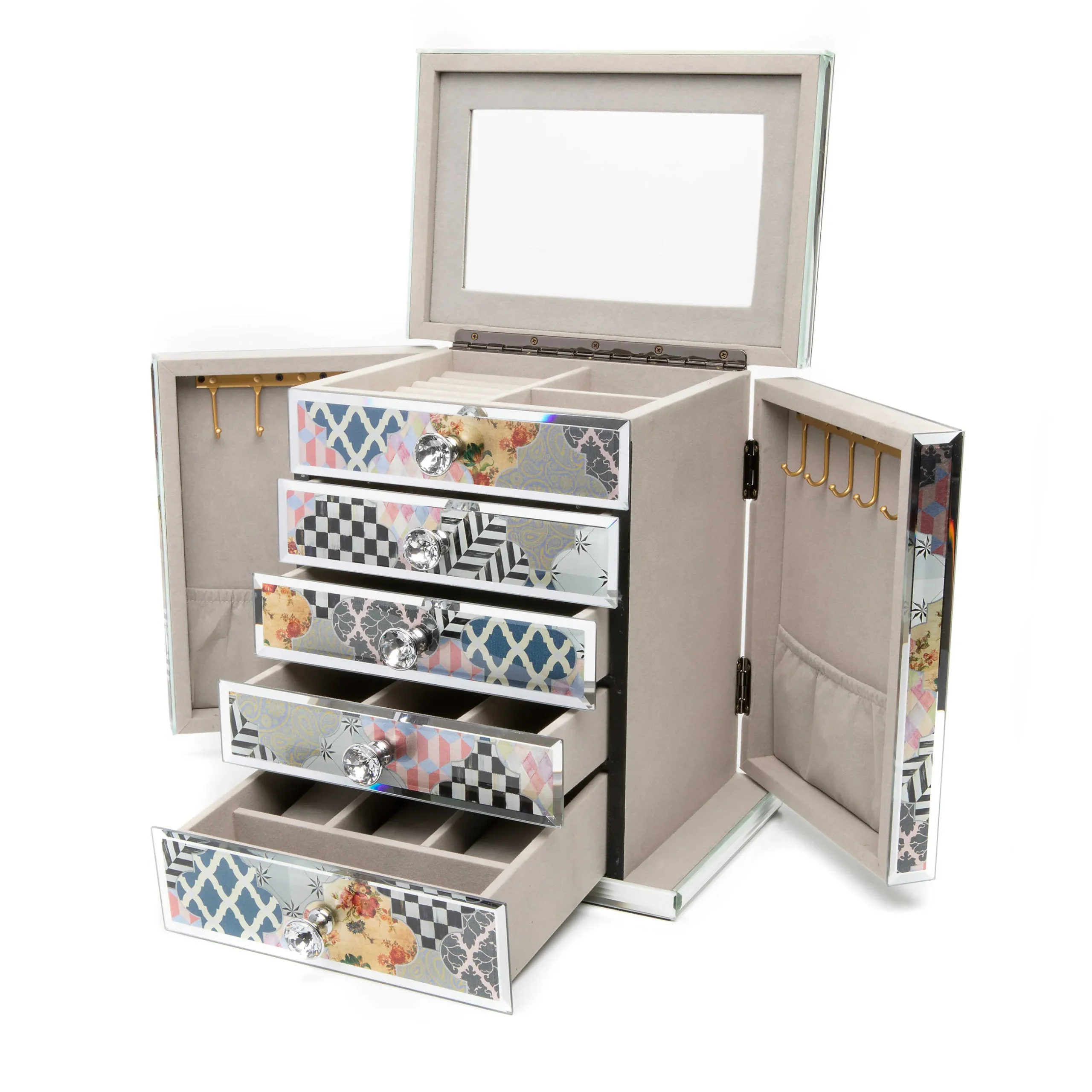 Room Accents|Bath & Bath Accessories|MacKenzie-Childs Venezia Jewelry Armoire