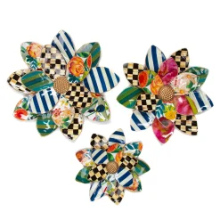 Decor Sets|Room Accents|MacKenzie-Childs Wallflowers, Set of 3