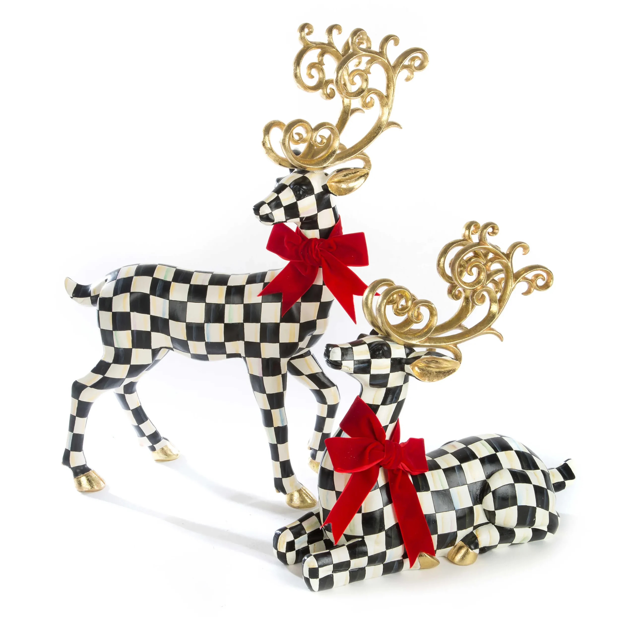 Holiday|Room Accents|MacKenzie-Childs Westminster Resting Deer