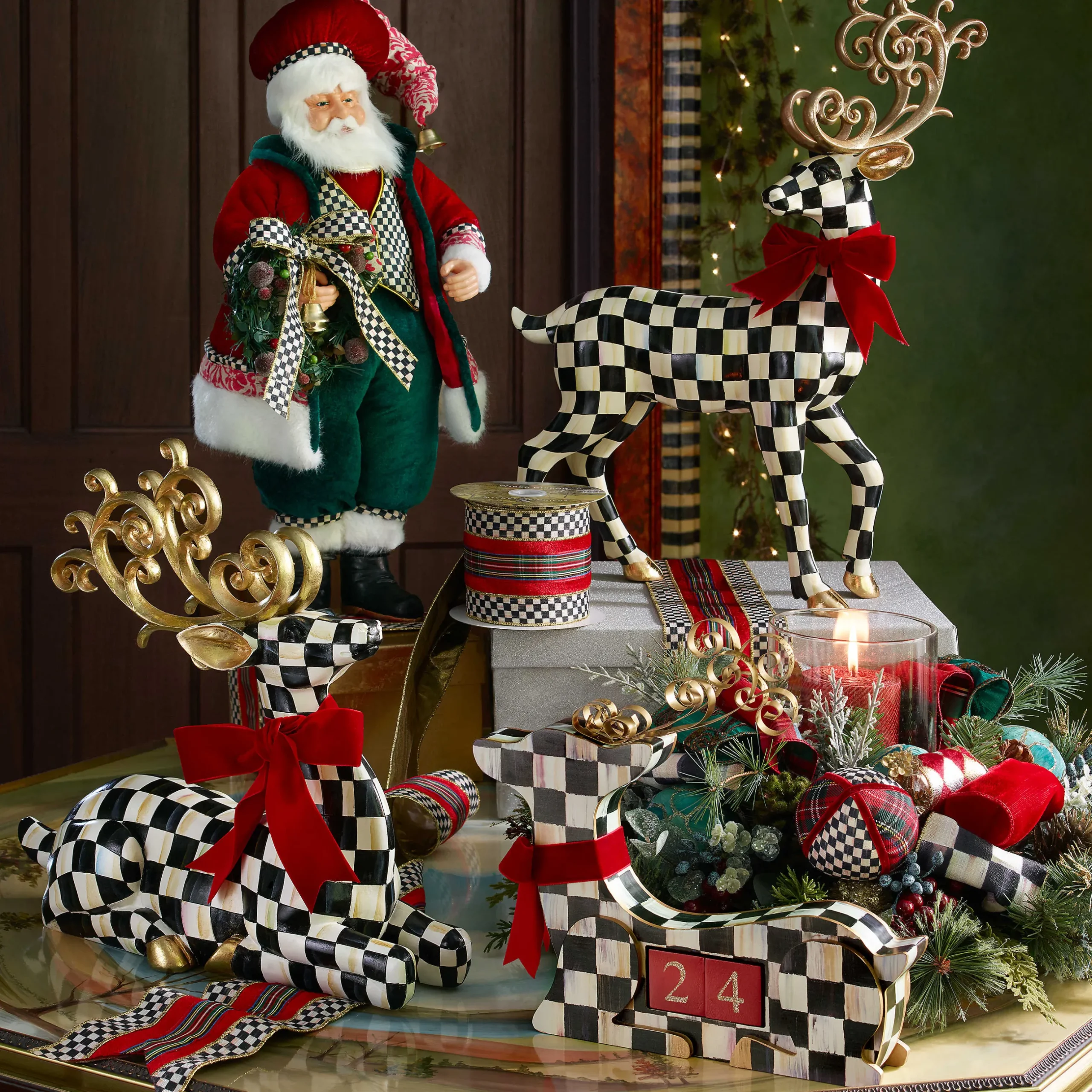Holiday|Room Accents|MacKenzie-Childs Westminster Standing Deer