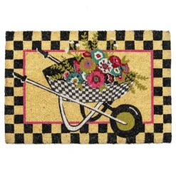 Spring|Outdoor|MacKenzie-Childs Wheelbarrow Entrance Mat