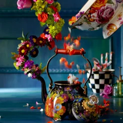 Bar Entertaining|Serveware|MacKenzie-Childs White Flower Market Everything Bowl