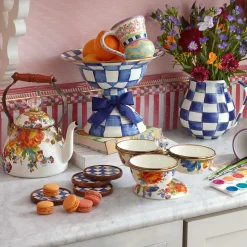 Bar Entertaining|Serveware|MacKenzie-Childs White Flower Market Triplicity