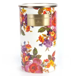 Kitchen Storage & Organization|MacKenzie-Childs White Flower Market Utensil Holder