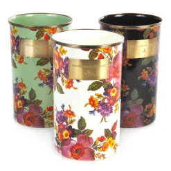 Kitchen Storage & Organization|MacKenzie-Childs White Flower Market Utensil Holder