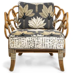 Living Room|MacKenzie-Childs Wild Indoors Rattan Chair