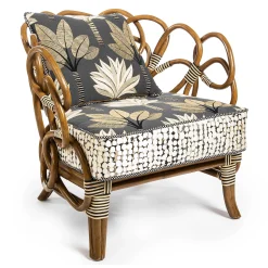 Living Room|MacKenzie-Childs Wild Indoors Rattan Chair