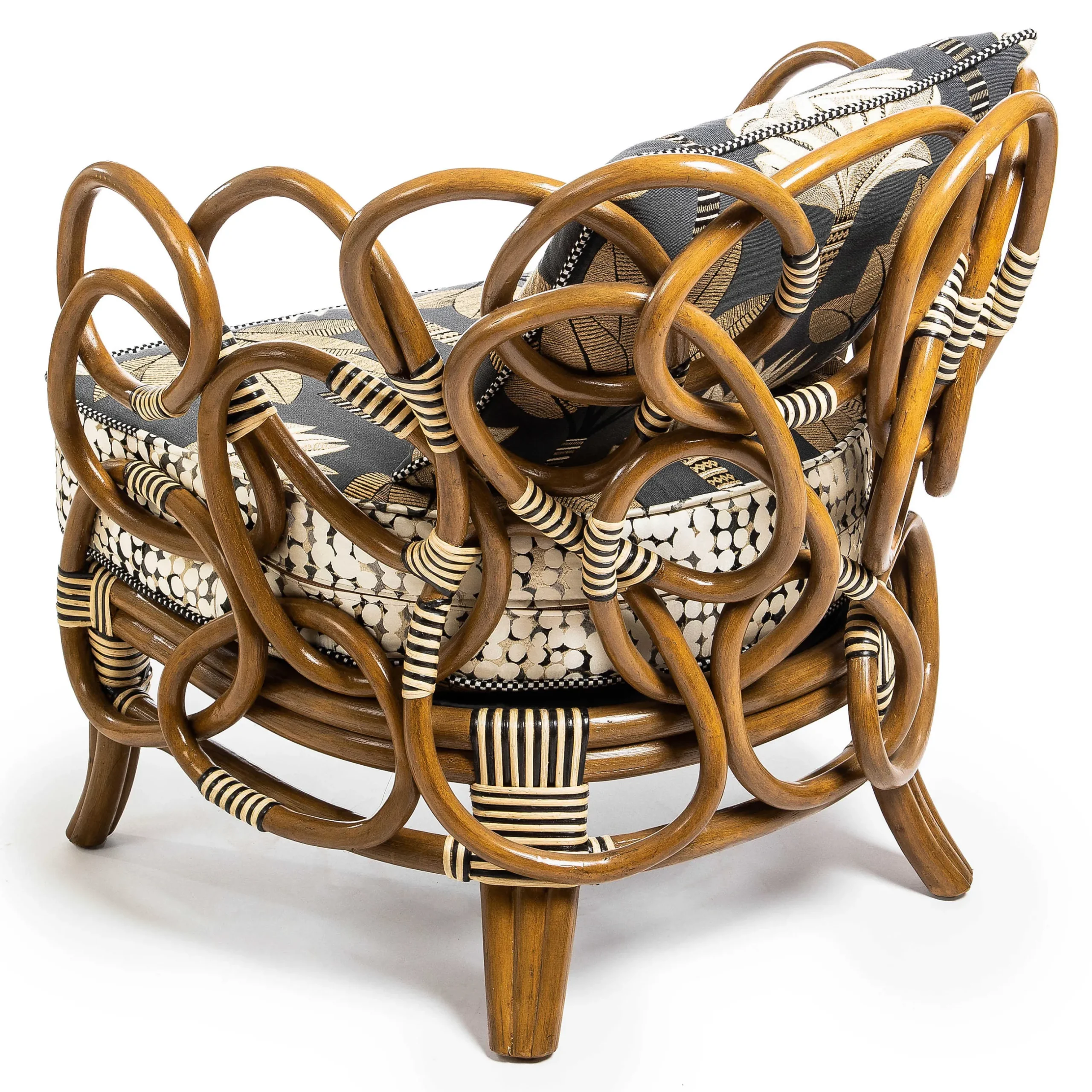 Living Room|MacKenzie-Childs Wild Indoors Rattan Chair