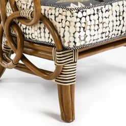 Living Room|MacKenzie-Childs Wild Indoors Rattan Chair