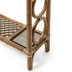 Entryway Furniture|MacKenzie-Childs Wild Indoors Rattan Hall Tree