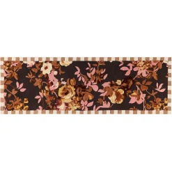 Rugs|MacKenzie-Childs Wild Rose Floral 2'6 x 8' Runner Rug