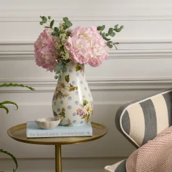 Spring|Greenery & Florals|MacKenzie-Childs Wildflowers Blue Tall Vase