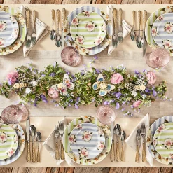 Spring|Candles & Fragrances|MacKenzie-Childs Wildflowers Butterfly Candle Holders, Set of 2