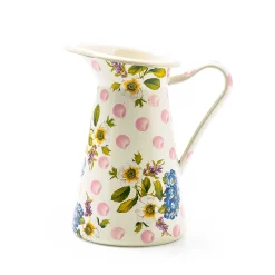 Bar Entertaining|Serveware|MacKenzie-Childs Wildflowers Pink Medium Practical Pitcher