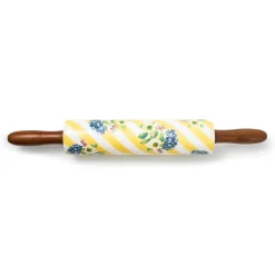 Kitchen Utensils & Tools|MacKenzie-Childs Wildflowers Rolling Pin