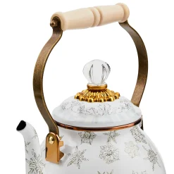 Holiday|Fall Entertaining|MacKenzie-Childs Winter Palace 2 Quart Tea Kettle