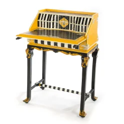 Storage Furniture|Living Room|MacKenzie-Childs Worker Bee Writing Desk
