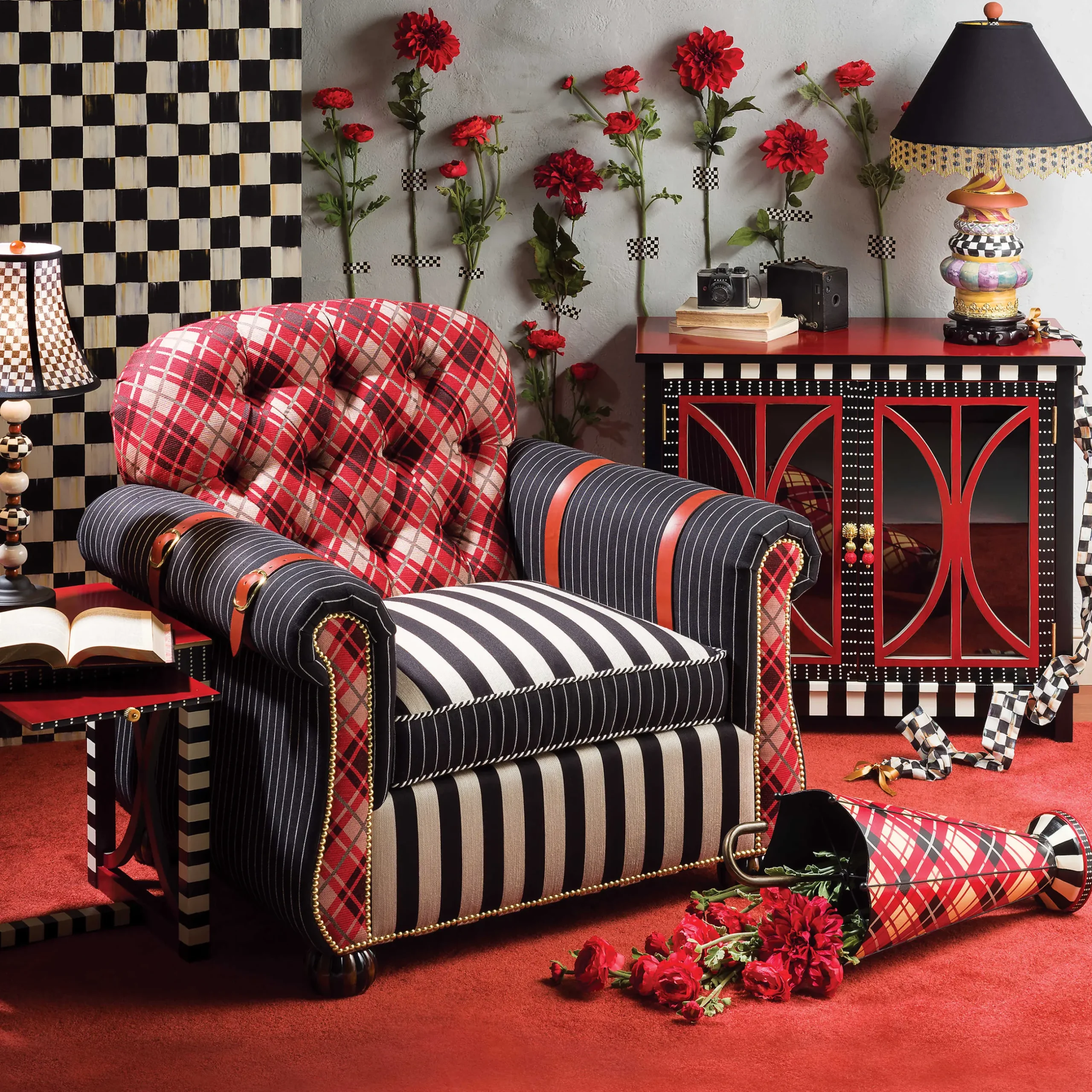 Room Accents|Lighting|MacKenzie-Childs Yo-Yo Table Lamp