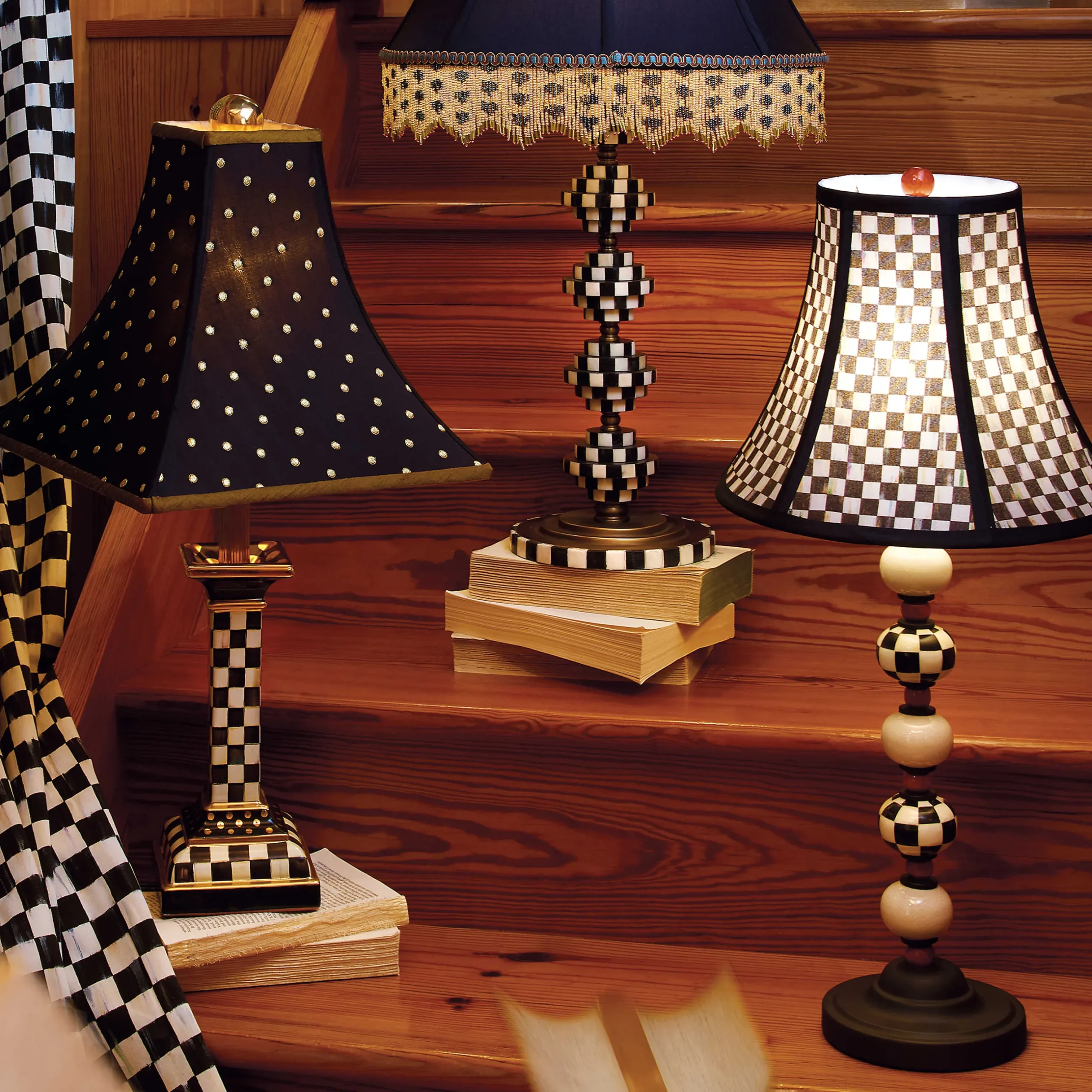 Room Accents|Lighting|MacKenzie-Childs Yo-Yo Table Lamp
