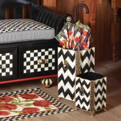 Room Accents|MacKenzie-Childs Zig Zag Umbrella Stand
